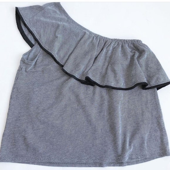 Ann Taylor Loft off shoulder top - Picture 2 of 2